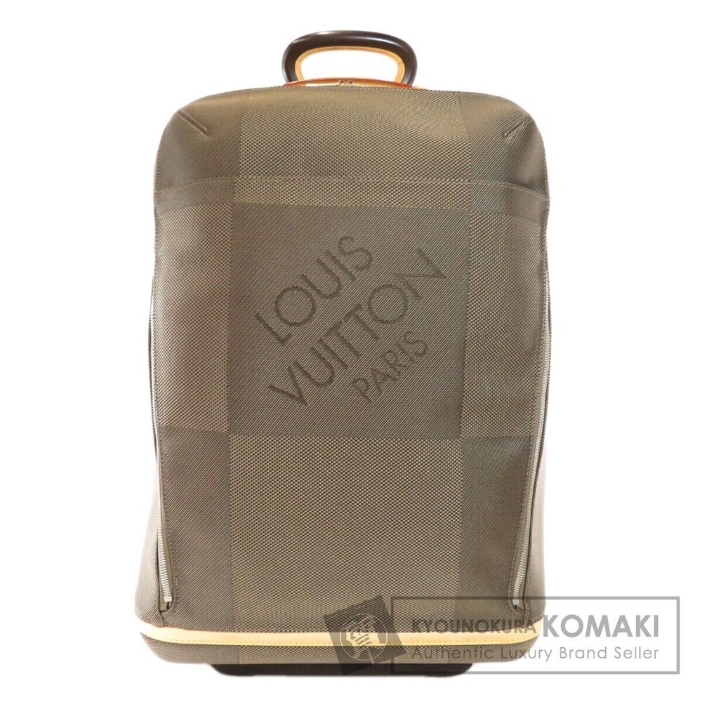 Louis Vuitton Conquerant Carry Bag Geant Top Bag Canvas Leather Brown